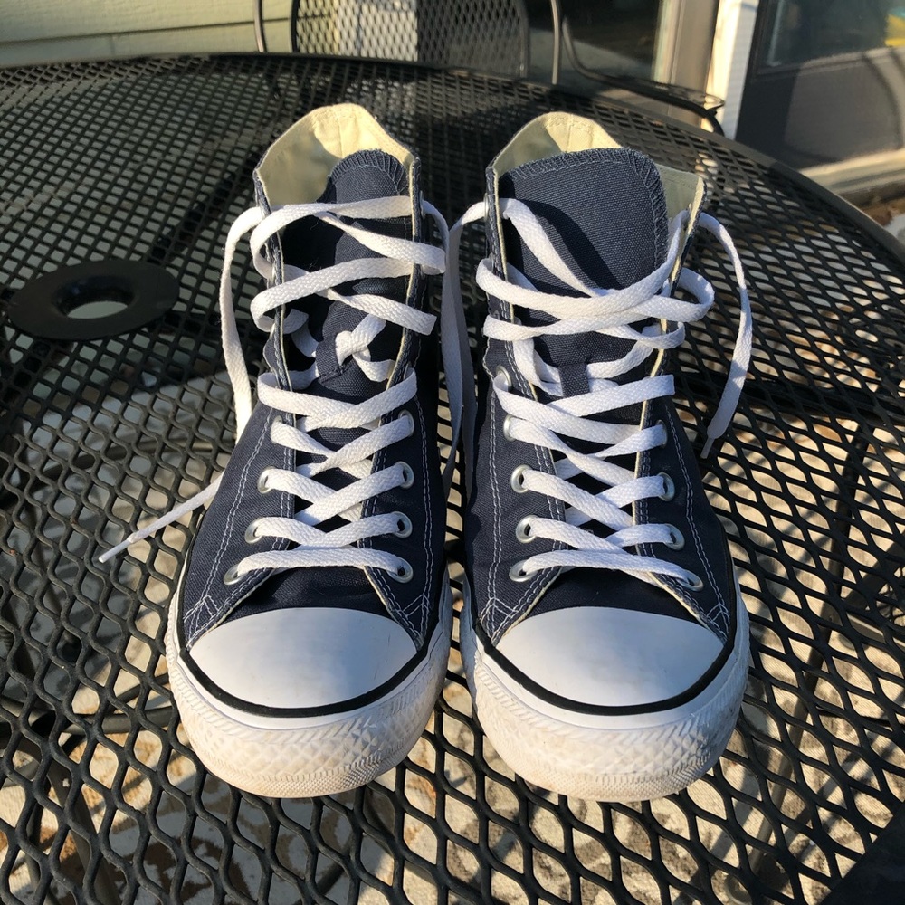 Navy Blue Converse